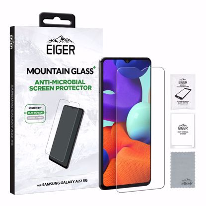 Picture of Eiger Eiger Mountain+ Glass Screen Protector for Samsung Galaxy A22 5G
