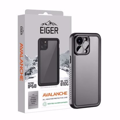 Picture of Eiger Eiger Avalanche Case for Apple iPhone 15 Pro Max in Black