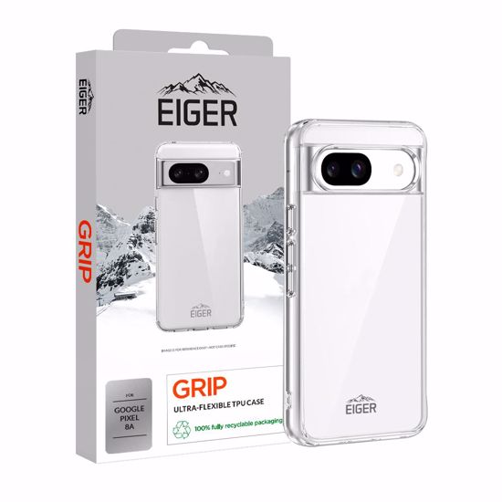 Picture of Eiger Eiger Grip Case for Google Pixel 8a in Clear