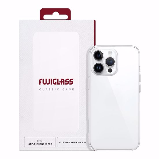 Picture of Fujiglass Fujiglass Classic Case for iPhone 16 Pro in Clear