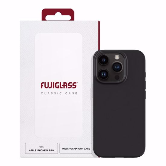 Picture of Fujiglass Fujiglass Classic Case for iPhone 16 Pro in Black