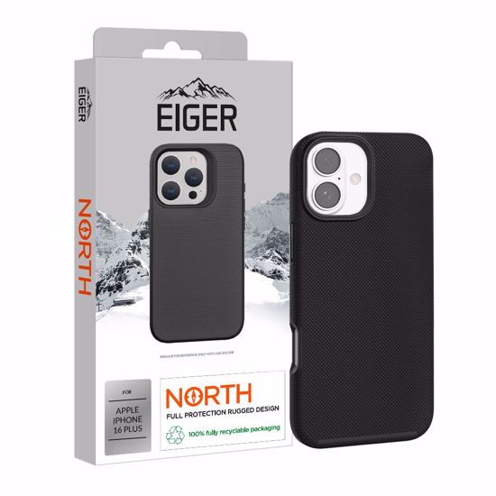 Picture of Eiger Eiger North Case for iPhone 16 Plus in Black