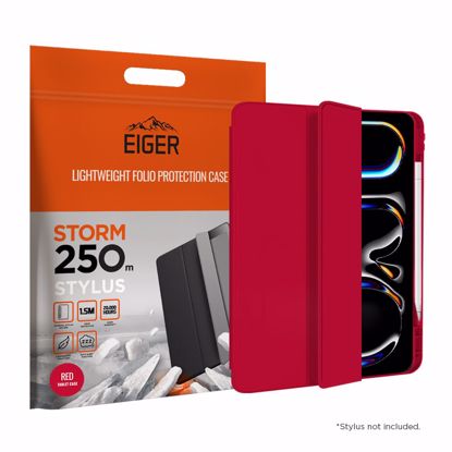 Picture of Eiger Eiger Storm 250m Stylus Case for iPad Pro 11 (2024) in Red